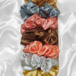 Dvabeautyshop Women Set of 6 Ponytail Holders-picture-5