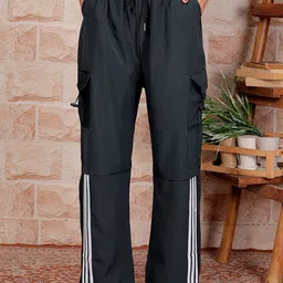 GRX Women Regular Fit Mid-Rise Trousers-picture-47