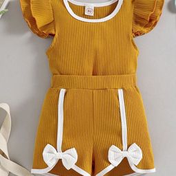 LULU & SKY Girls Top with Shorts-image-62