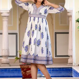 CORSICA Women Cotton A-Line Dresses-picture-45