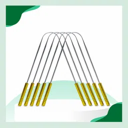 Nurpi Brass Tongue Cleaner for Oral Care & Bad Breath - 5 Pcs-57