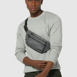 GAP Heathered Men Pure Cotton Crew-Neck Pullover-picture-22