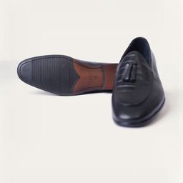 Eletto Brun Men Textured Leather Loafers-image-89