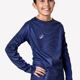 Kipsta By DecathlonKids Long-Sleeved Shirt Viralto Topo Lines-image-27