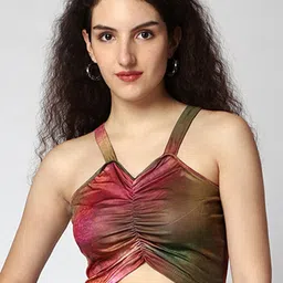 CORSICA Styled Back Crop Top-image-97