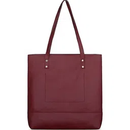 Mast & Harbour PU Structured Shoulder Bag with Tasselled image 3