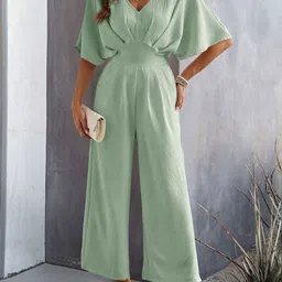 StyleCast x Revolte V-Neck Solid Jumpsuit-picture-28
