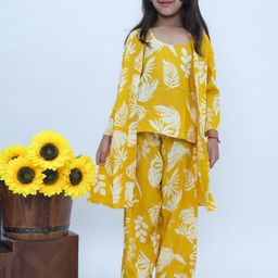 OKARA Girls Printed Top With Trousers-image-60