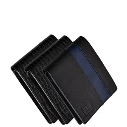 Hayes London Men Wallets Pack of 3 Genuine Leather with RFID Blocking-picture-23