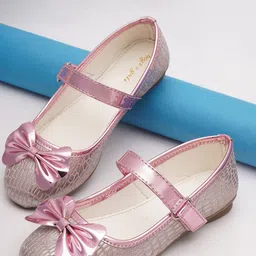 BOYZ N GALZ Girls Embellished Party Bows Ballerinas-image-71