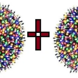 36 LEDs 12 m Multicolor Steady Ball Rice Lights-image-94