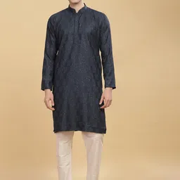 Anouk Men Thread Work Kurta-5
