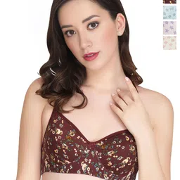 Liigne Floral Bra Full Coverage Lightly Padded-image-39