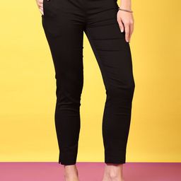 V-Mart Women Ethnic Solid Cotton Pant Trousers-picture-21