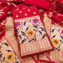 Rangtulika Ethnics Unstitched Dress Material-picture-47
