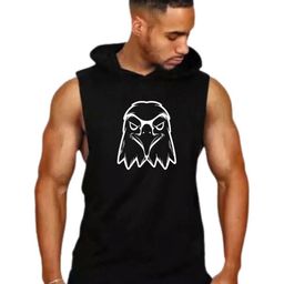 FABSTIEVE Graphic Printed Hooded Sleeveless T-shirt-image-56