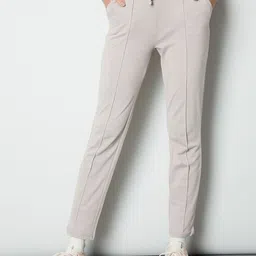max Women Mid-Rise Flat-Front Slim Fit Cropped Trousers-image-32