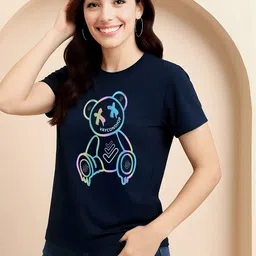 SZN Women Printed T-shirt-picture-3