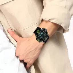 Hala Men Solid Round Tang Regular Digital Watch image 4