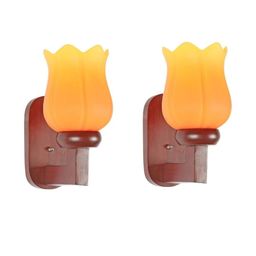Somil Premium Designer Glass Wall / Night Lamp Elegant & Stylish Dcor Accent for Modern Interiors, color- Orange, Yellow, Size:- 18.5 X 26.5 X 28.5 CM-image-65