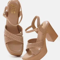 JM Looks Girls Fashion Comfortable Sole Heel Sandals-23