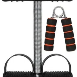 HOME GYM KIT SINGLE SPRING TUMMY TRIMMER WITH FOAM HAND GRIP Fitness Accessory Kit Kit-image-5