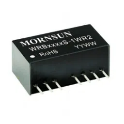 WRB2403S-1WR2 Mornsun 24V to 3.3V DC-DC Converter 1W Power Supply Module - Ultra Compact SIP Package-8