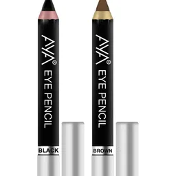 AYA Set of 2 Eye Liner Kajal (Black and Brown) - 2.8g each-14