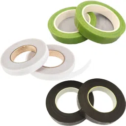 Flower Making Floral Paper Tape, Florist Stem Wrap 1/2 Inch Tape for Stem Wrap-21