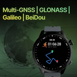 Cult Velocity with Built-in Turbo Track GPS,1.4'' AMOLED Display, Compass, BT Calling Smartwatch image 4