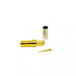 SMB Connector Female Straight Crimp Type For Coaxial Cable-23