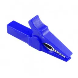 Blue 55mm Copper Insulated Crocodile Clip Opening 10mm for Banana Plug 4mm-image-8