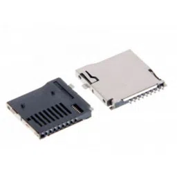 Micro SD Card Connector Push-Push Type 9 Pin Surface Mount-10