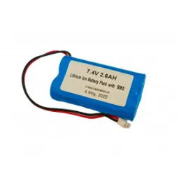 7.4V 2600mAH Li-ion Battery Pack Inbuilt BMS protection-image-19