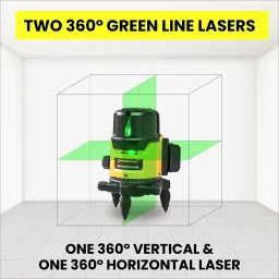 tomahawk Self Leveling 3 Line Laser Non-magnetic Engineer's Precision Non-magnetic Engineer's Precision Level Non-magnetic Engineer's Precision Level image 3