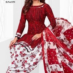 Polyster/Crepe fabric-Charvi Voguish Salwar Suits & Dress Materials-image-90