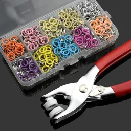 Snaps Plier Tool Set color Acrylic Buttons-image-70