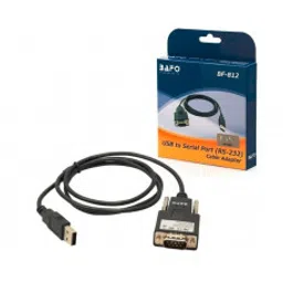 USB to Serial Port (RS - 232) Adaptor (DB-9) with Cable - BF-812-19