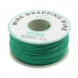 230m P/N B-30-1000 Insulated PVC Coated 30AWG Wire Wrapping Wire-GREEN-image-13