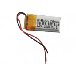 3.7V 250mAH (Lithium Polymer) Lipo Rechargeable Battery Model KP-401226-image-20