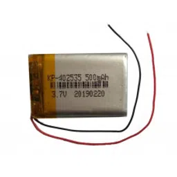 3.7V 500mAH (Lithium Polymer) Lipo Rechargeable Battery Model KP-402535-image-87