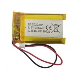 3.7V 365mAH (Lithium Polymer) Lipo Rechargeable Battery Model TK-502236-image-49