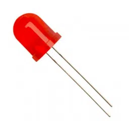 Red LED 10mm - 5 Pieces Pack-17