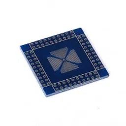 QFN/ TQFN/ LQFP QFP 16-80 PIN Switch Over DIP Double-sided PCB Adapter-12