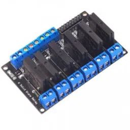 6 Channel 12V Relay Module Solid State Low Level SSR DC Control 250V 2A with Resistive-10