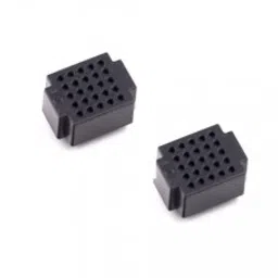 XF-25 Ultra Mini Breadboard Black - 2 Pieces Pack-3