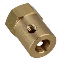 6mm Hex coupling for Robot Smart Car Wheel 18mm Length-10