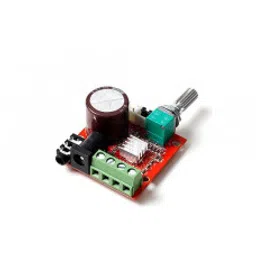 PAM8610 Stereo Audio Amplifier Board with Switch Potentiometer-12