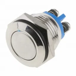 16mm 220V Latching Metal Push-button Switch-23
