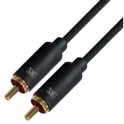 MX RCA Male Plug To RCA Male Plug Cord 1.5 Meter Slim Type Gold Plated (MX-4071)-55